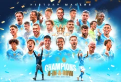 Manchester City win record-breaking Premier League title